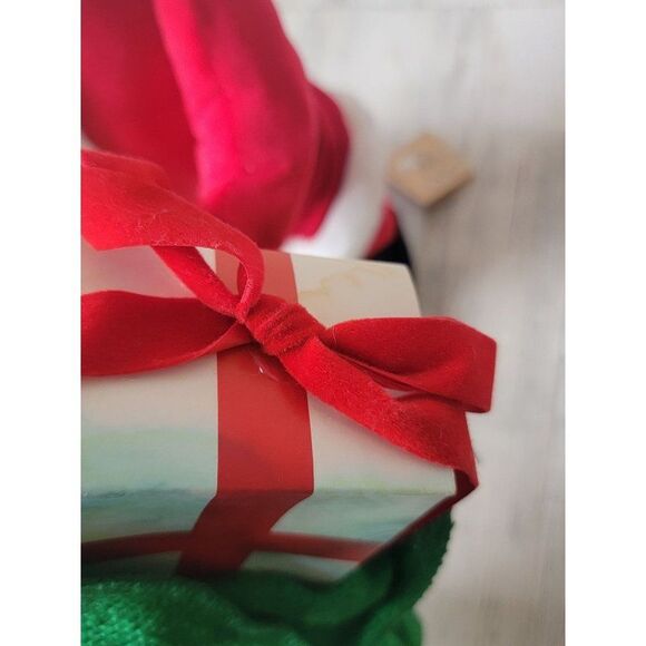 Annalee 1989 AS IS santa claus 16" large toy sack bag Xmas figure - Picture 10 of 16